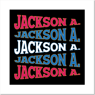 TEXT ART USA ANDREW JACKSON Posters and Art
